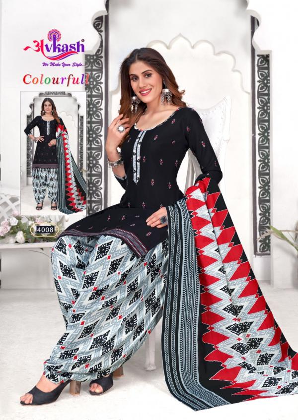 Avkash Colourful Vol-4 Cotton Designer Readymade With Inner Suit